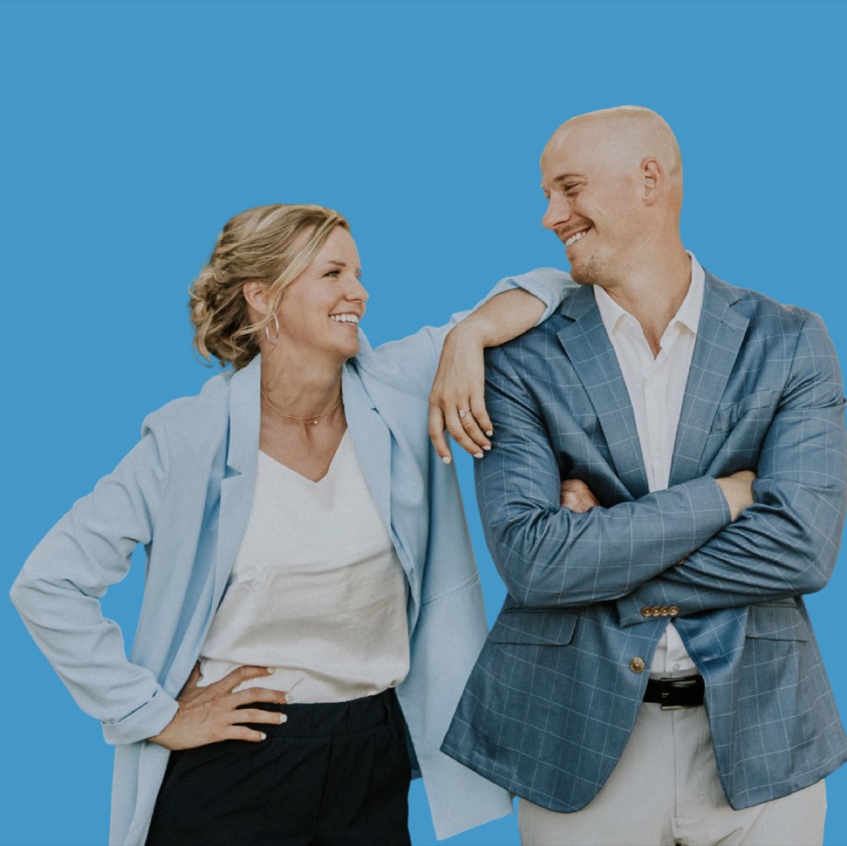 Grant and Erin Stahla, founders of Stahla Services